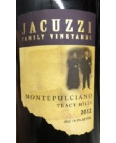 Jacuzzi Family Vineyards Montepulciano 2012