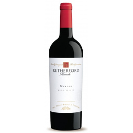 Red wine from California Rutherford Ranch Merlot 2015