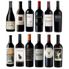Tasting set of 12 great red wines from California