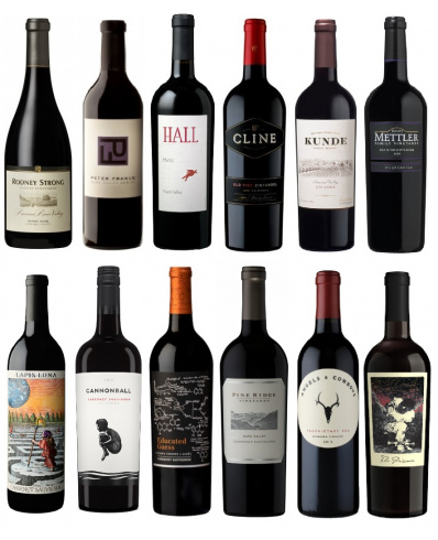 Tasting set of 12 great California reds vol.2