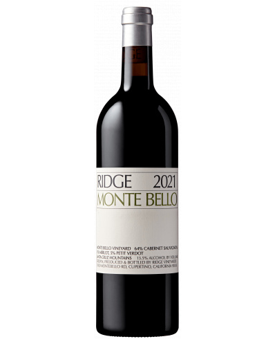 Ridge Vineyards Monte Bello 2021 750ml