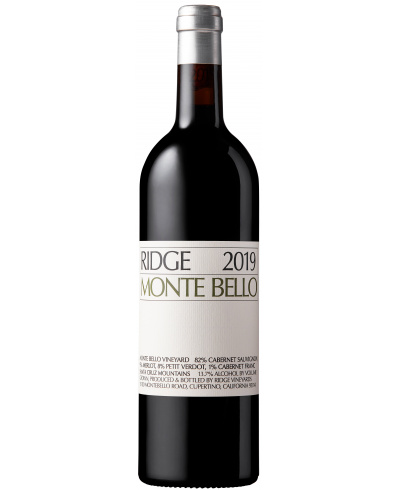 Ridge Vineyards Monte Bello 2019 Double Magnum 3 L