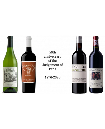 50th anniversary of the Judgement of Paris Tasting Pack