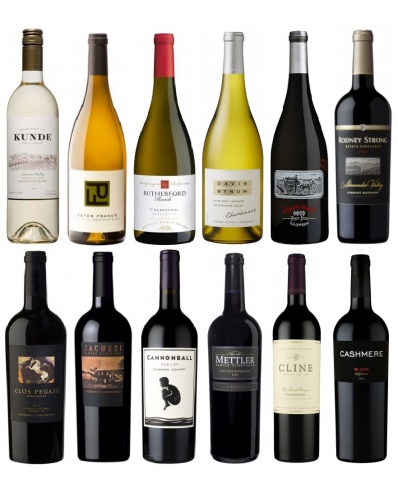 California tasting - A twelve pack