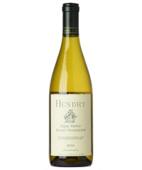 White wine Hendry Ranch Chardonnay Barrel Fermented 2016 from area Napa Valley