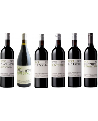 Ridge Vineyards The Legend of Santa Cruz Mountains