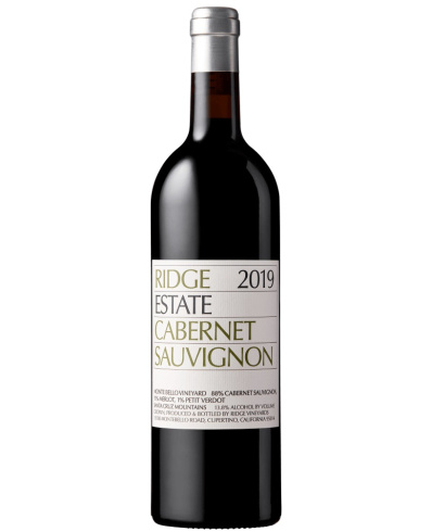 Ridge Vineyards Estate Cabernet Sauvignon 2019