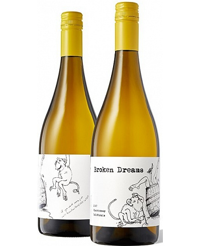 Slo Down Wines Broken Dreams Chardonnay 2019 750ml