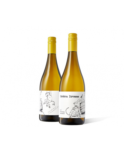 Slo Down Wines Broken Dreams Chardonnay 2021 750ml