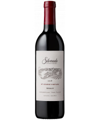 Red wine Silverado Vineyards Mt. George Merlot 2018