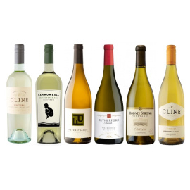 Tasting case of 6 whites wine
